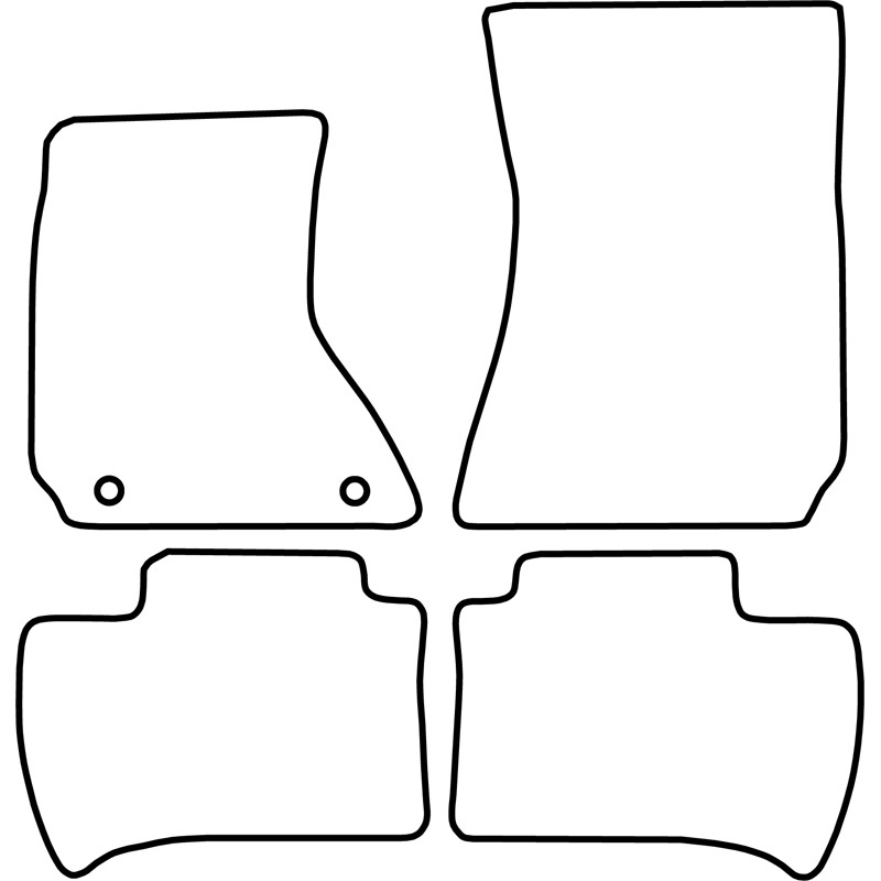 Set velour car mats  Daihatsu Terios 1997-2006
