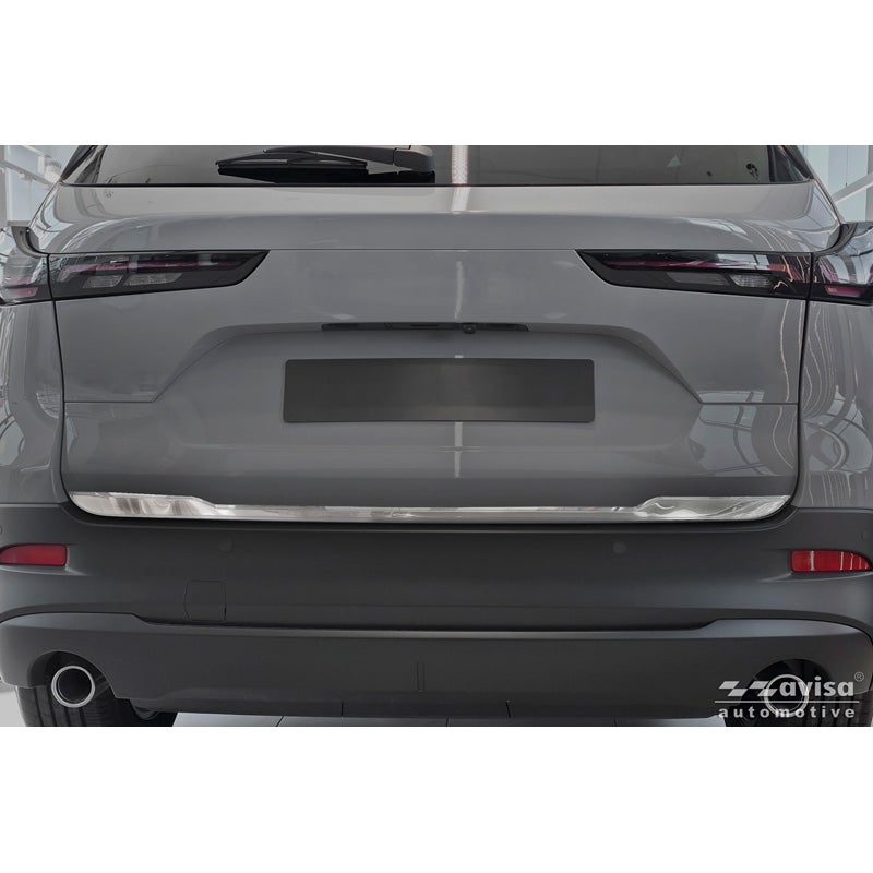Avisa Brushed Stainless Steel Trunk Tailgate Trim Cover  Mazda CX-5 III 2025-