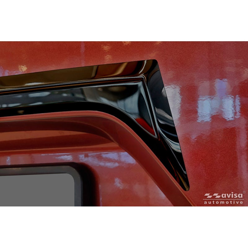 Avisa Black Chrome Stainless Steel Tailgate Trim  Toyota C-HR+ 2025-