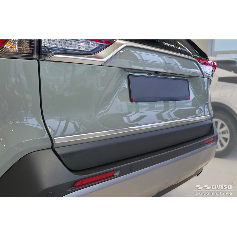 Avisa Brushed Stainless Steel Trunk Tailgate Trim Cover  Toyota RAV4 V (A5) 2018-