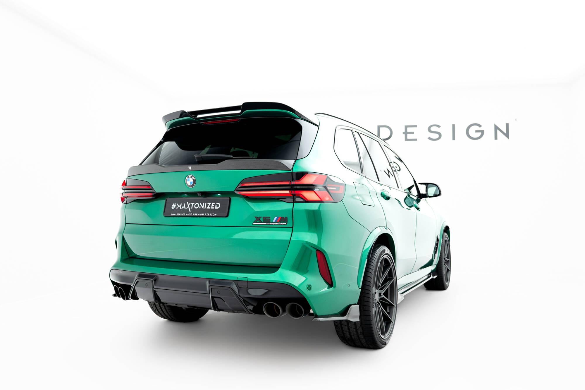 Carbon Fiber Achterzij spoilers BMW X5 M F95 Facelift Maxton