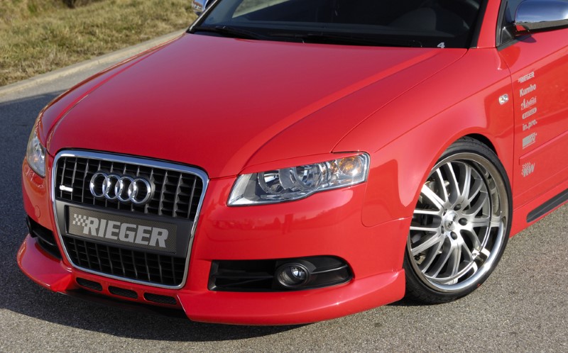Spoilerlip without 3 extra air-intakes Audi A4 8E B7 11.04 Riege