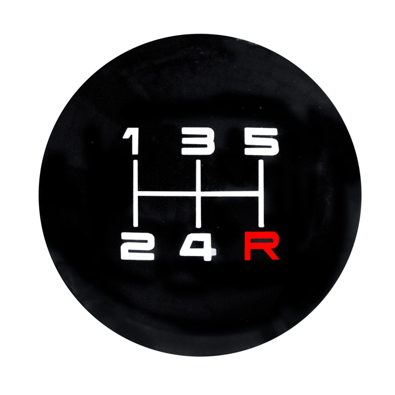 Simoni Racing Gear Knob Rev - Black incl. 3 Shift Patterns