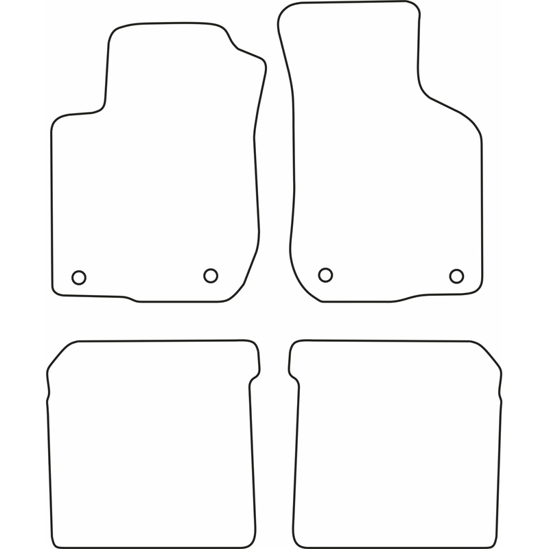 Set car mats  Audi A3 1996-2003