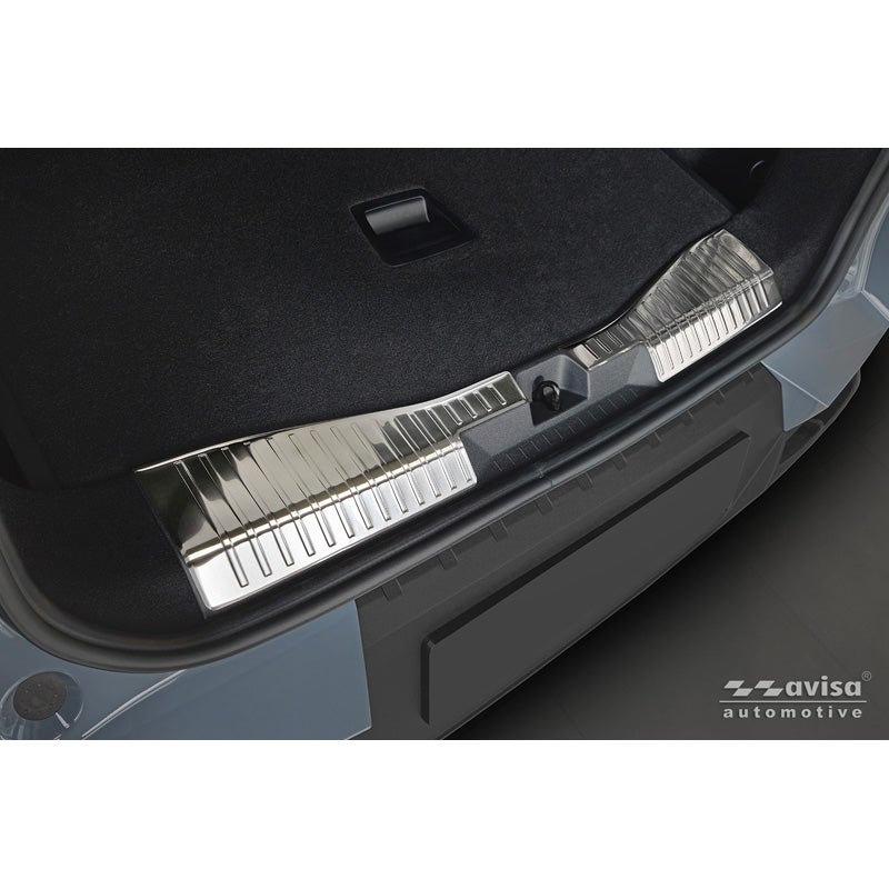 Avisa Stainless Steel Rear Bumper Protector  Opel Grandland II 2024- - Silver - 2-pieces
