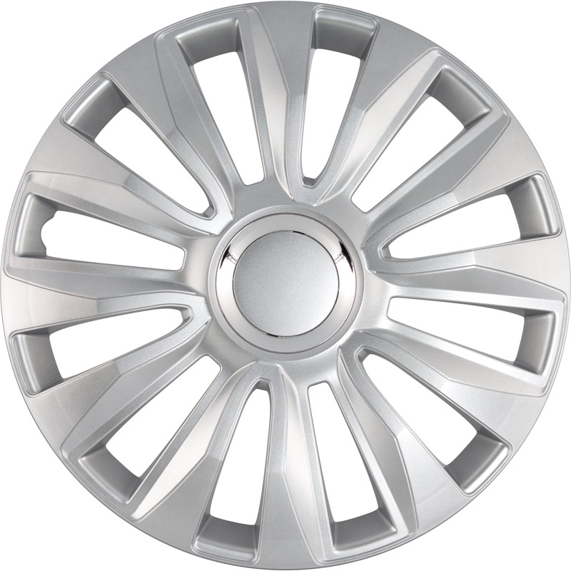 Set wheel covers Avalone Pro 14-inch silver + chrome ring