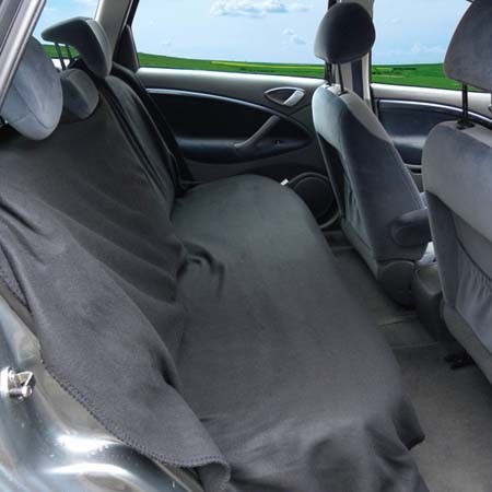 FLEECE BLANKET 'BLACK'