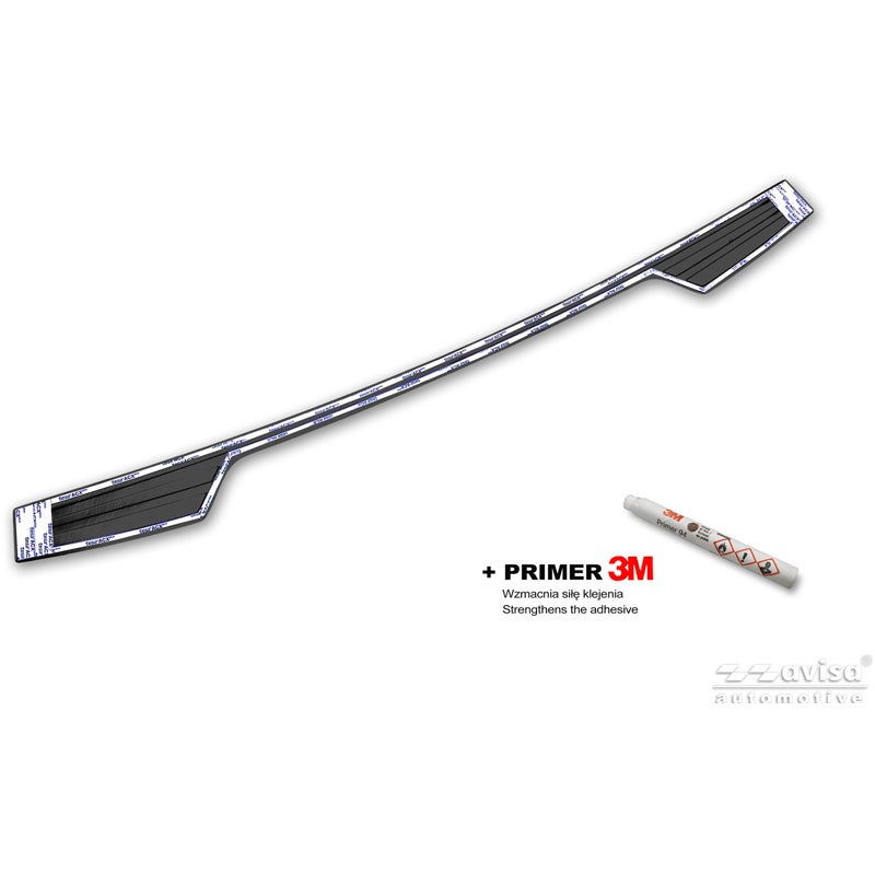 Avisa Stainless Steel Rear Bumper Protector  Opel Frontera (EV) 2024- - Black