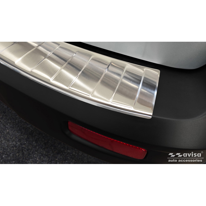 Stainless Steel Rear bumper protector  Ford Tourneo Connect II/Transit Connect II 2014-2017 & FL 2017-2022 'Ribs'