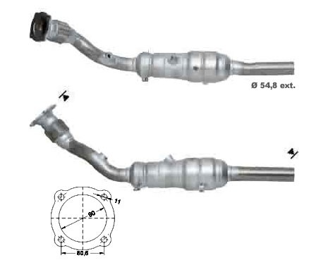Seat LEON 1.8i 20V Turbo 1781 cc 132 Kw / 180 cv AUQ Magnaflow C