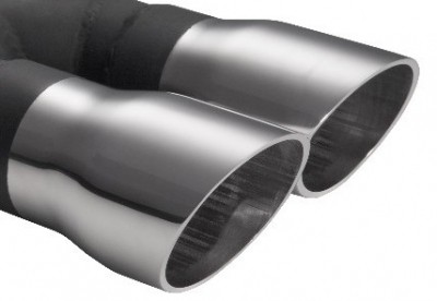 muffler BMW 3-serie IS e36 1990-1998 RVS eindstuk 2x60mm