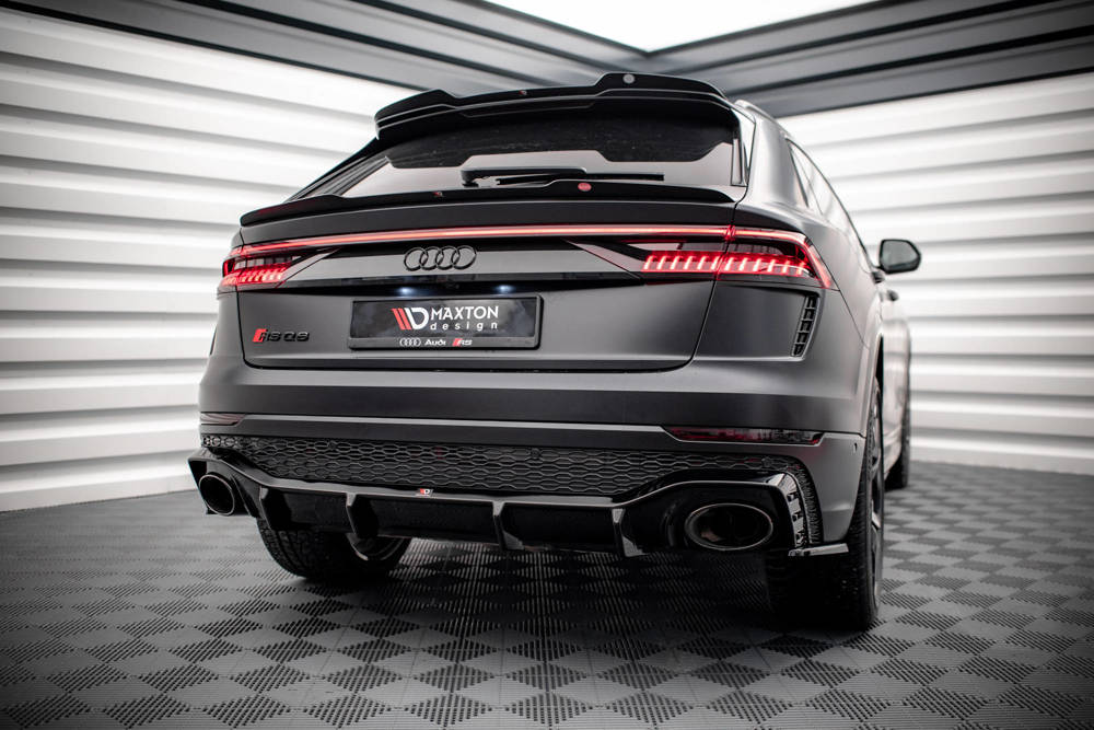 Diffuser passend voor Audi RSQ8 Maxton Glans Zwart