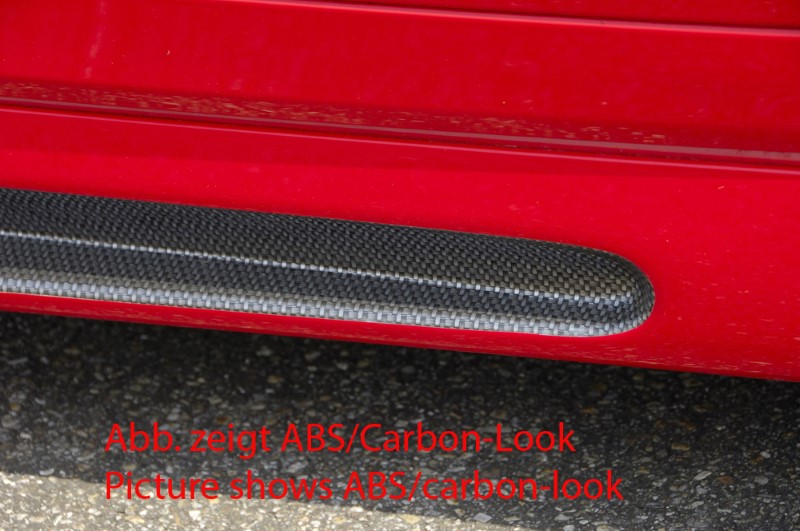 Sideskirts Audi A4 8E Rieger with uitsnede