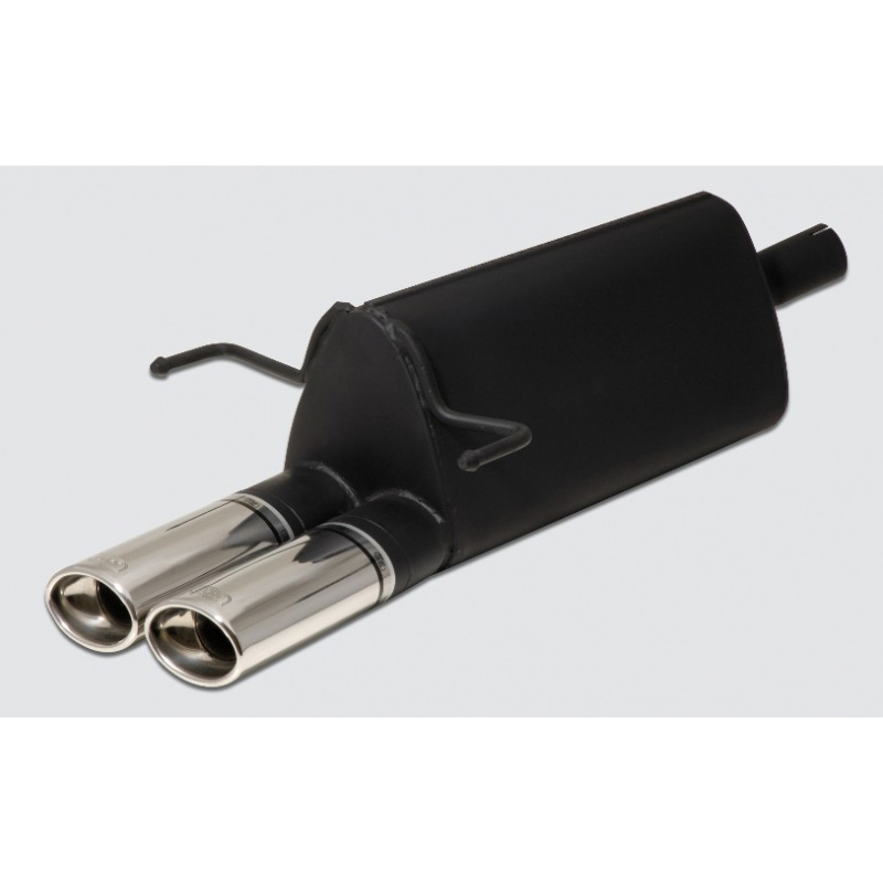Sport exhaust  Opel Astra H Combi 1.4i 66kW/1.6i 77kW/1.8i 92kW 2004-2009 2x 95x65mm