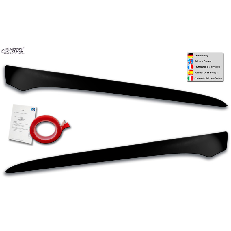 Head light spoilers  BMW 3-Series E92/E93 Coupé/Cabrio 2010-2013 (ABS)