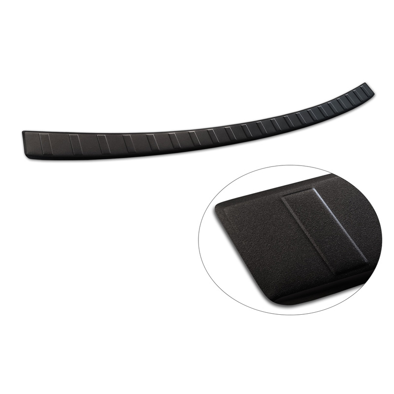 Matte black Stainless Steel Rear bumper protector  Renault Austral 2022-