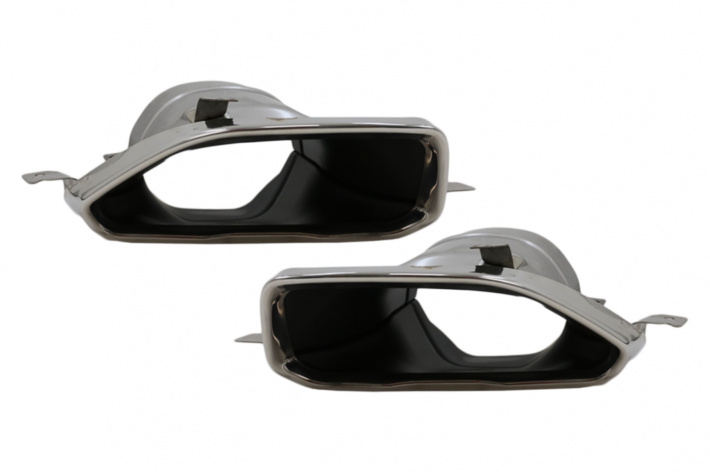 M440i Design Diffuser passend voor BMW 4 Serie G22 G23 M Pakket Zilver Sierstukken