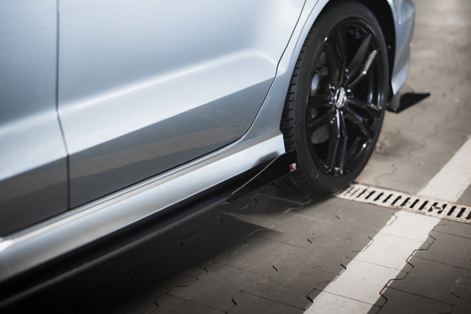 Zijskirt Diffusers Audi A3 S-line / S3 8V Sedan Maxton Flaps