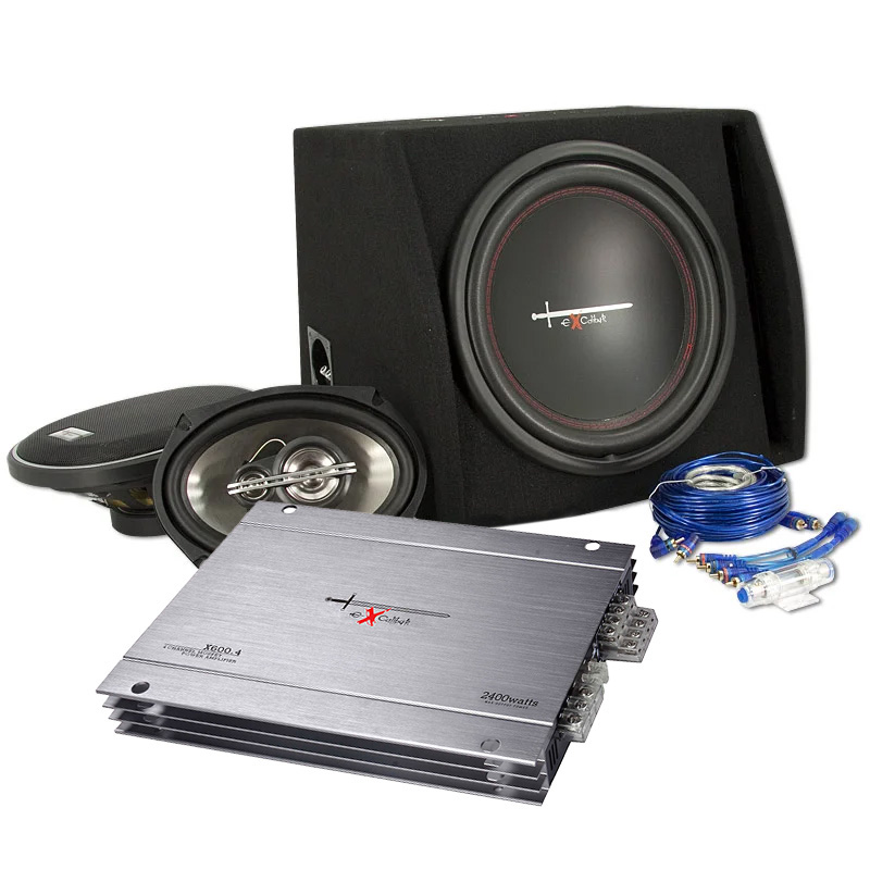 EXCALIBUR X2 Complete Car Boot Audio set