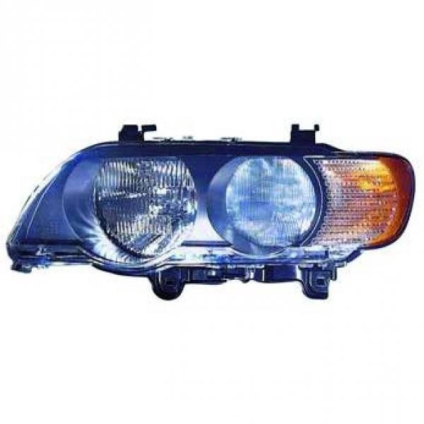 Koplamp links X5 E53. 99-03 H7+HB3