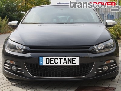 Spiegelkappen VW Eos Mat Aluminium 2012-