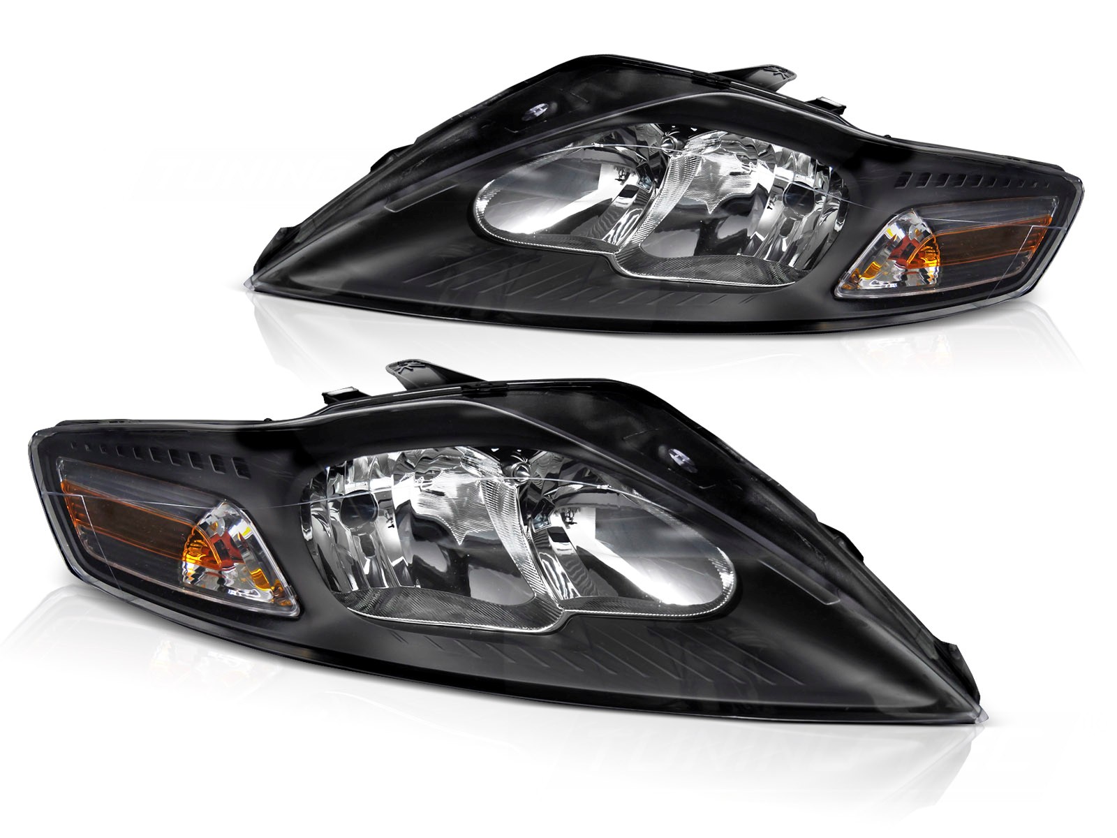 Headlights FORD MONDEO 11–14 BLACK