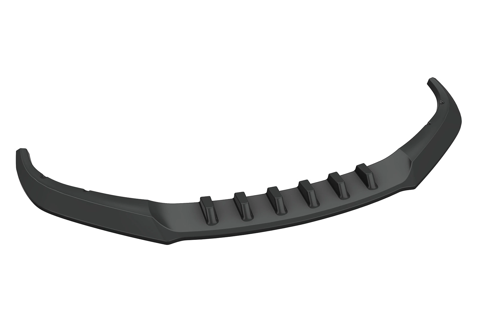 Voorspoiler passend voor Skoda Fabia 2 RS (Typ 5J) 2010–2014 – CSR Automotive – Glans Zwart