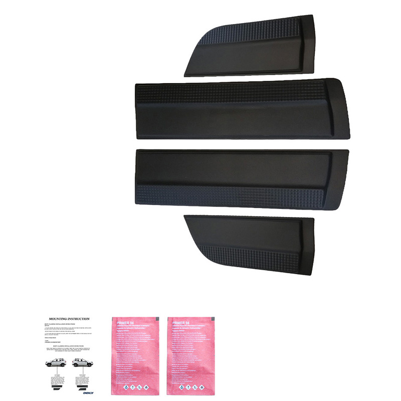 Body Cladding  Mitsubishi L200 Triton 5/6 2015- - Matt black