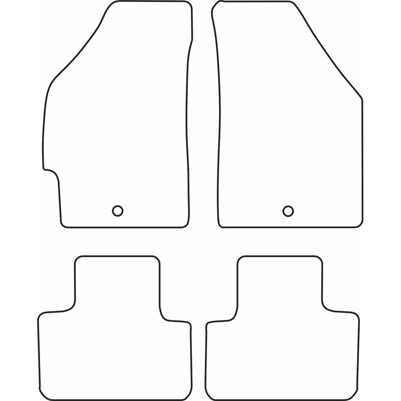Set car mats  Fiat Punto 1999-2003