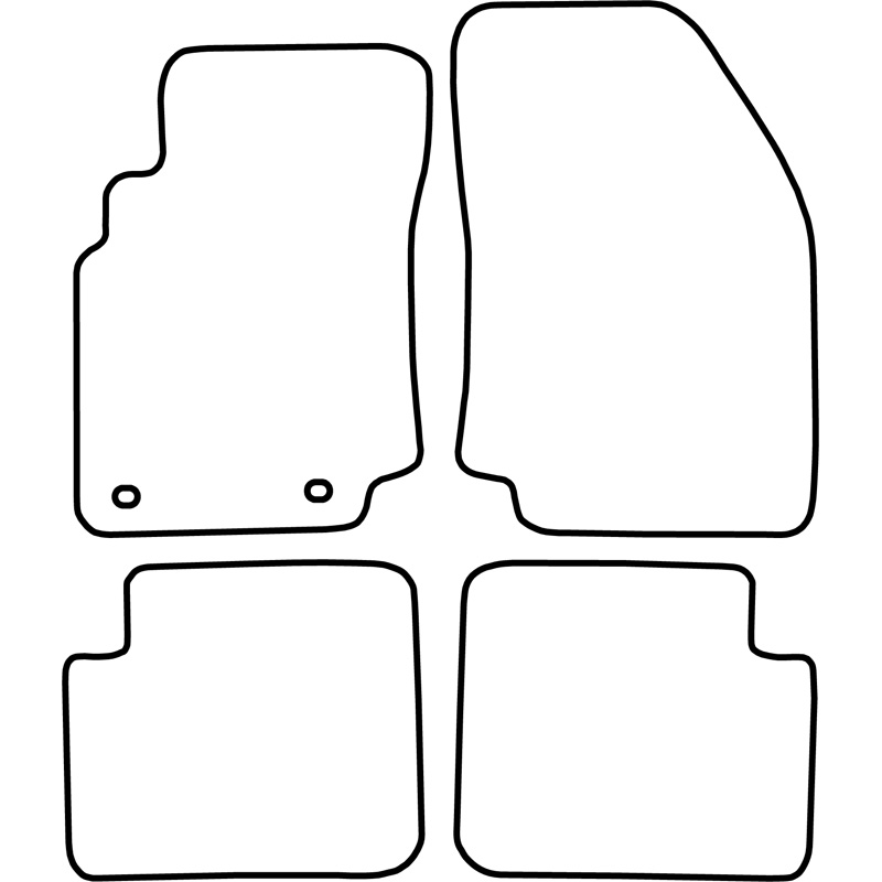 Set car mats  Nissan Primera 1990-1996