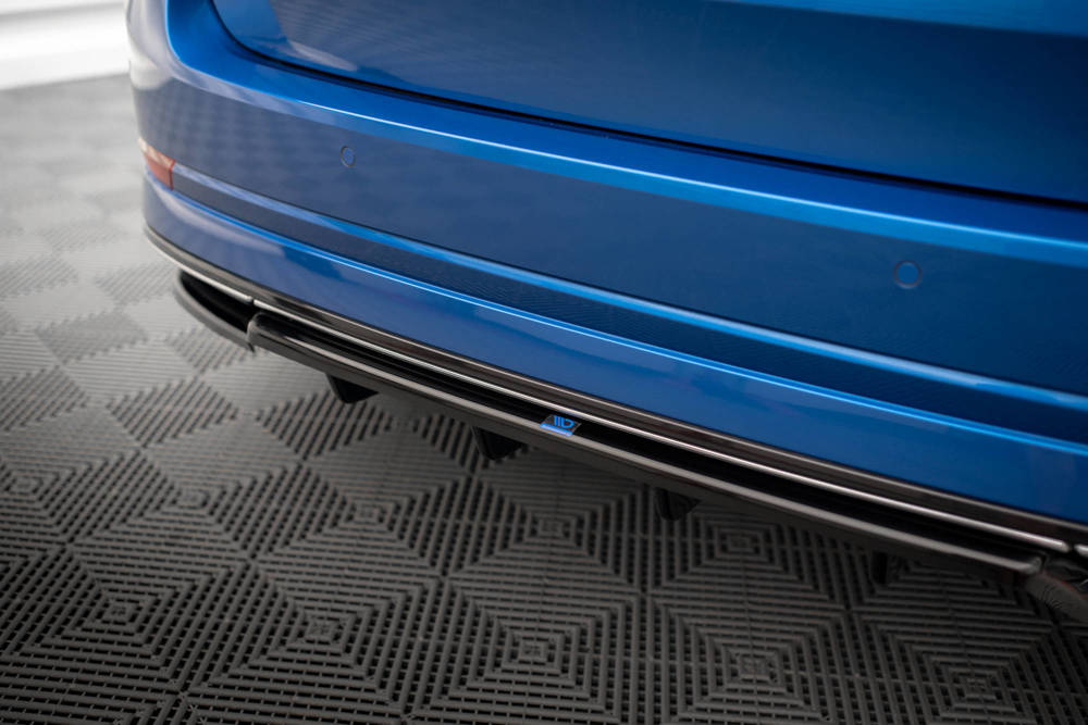 Diffuser passend voor Skoda Octavia Sportline Maxton Glans Zwart