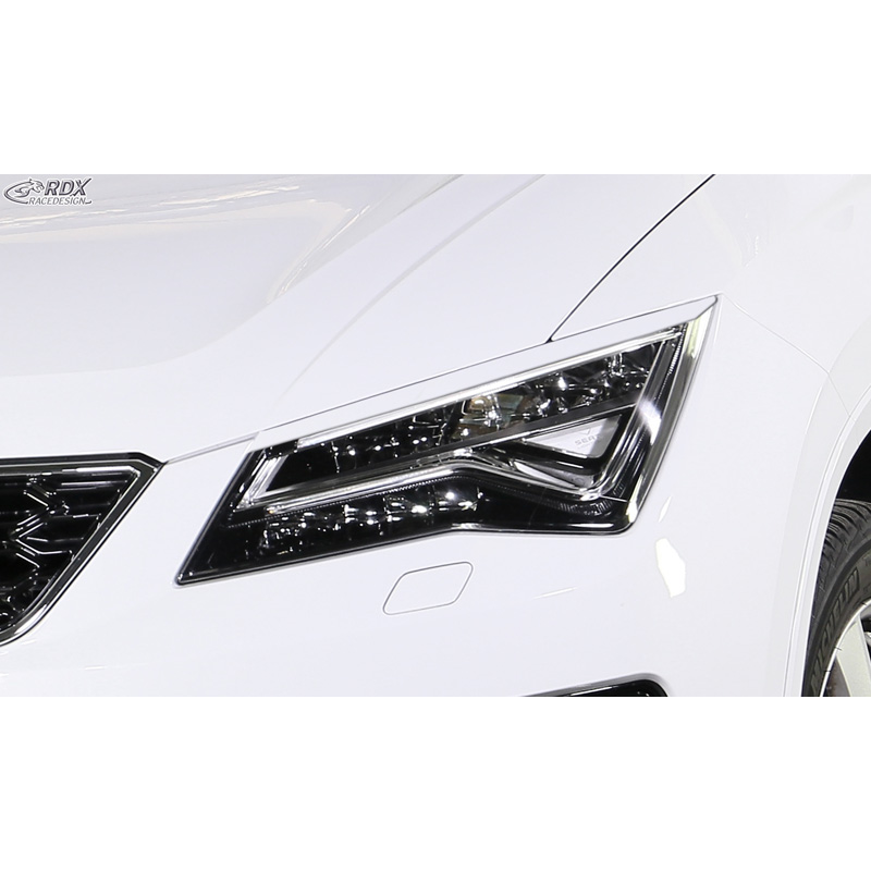 Head light spoilers  Seat Ateca & Cupra Ateca 2016-2021 (ABS)