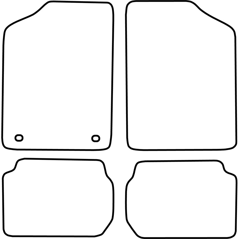 Set car mats  Suzuki Swift 1988-2005