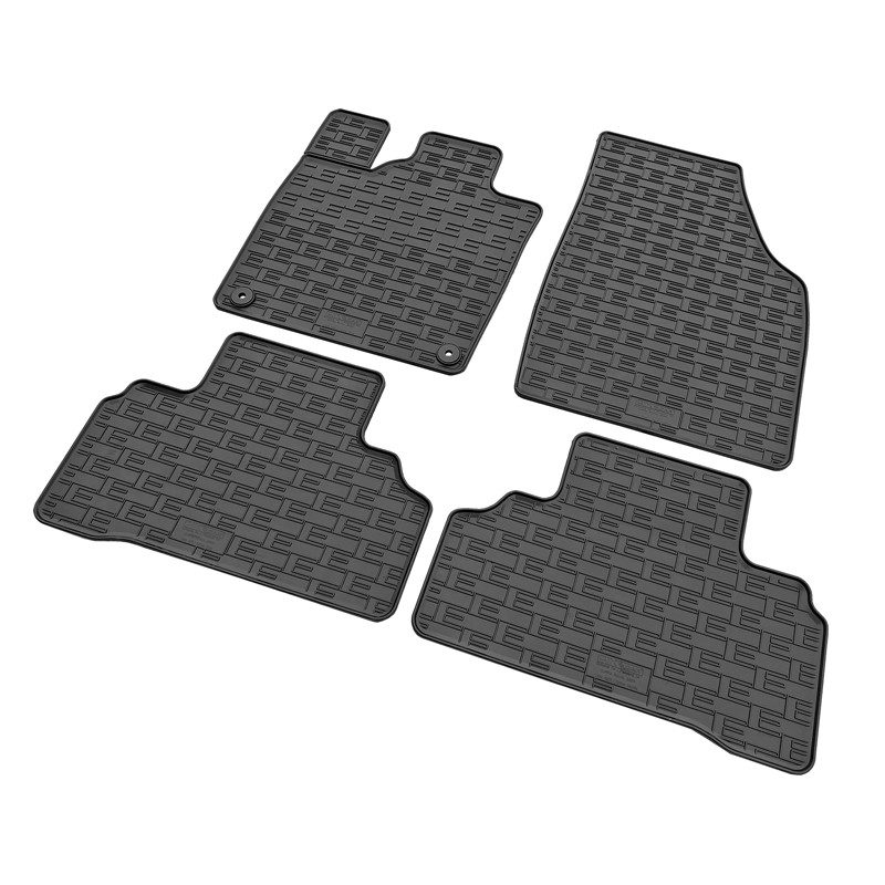 CIKCAR Rubber car mats set  Cupra Raval (KS1) & Skoda Epiq (PX1) 2026- (4-pieces + fixing system)