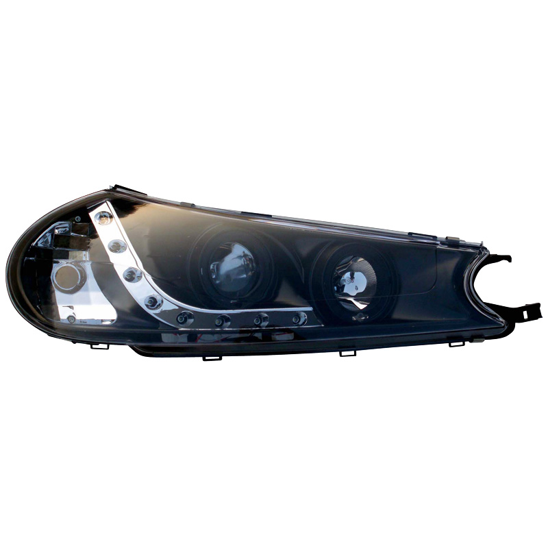 Set Headlights in DRL-Look  Ford Mondeo 1996-2000 - Black