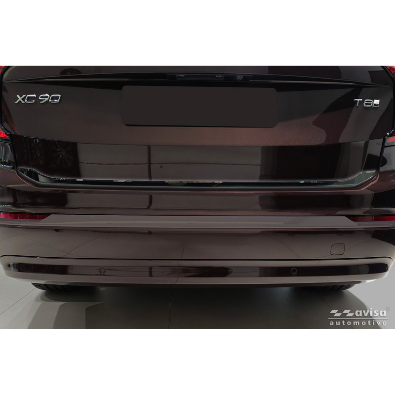 Avisa Black Chrome Stainless Steel Tailgate Trim  Volvo XC90 II 2015-19, Facelift 2019-2024 & Facelift 2024-