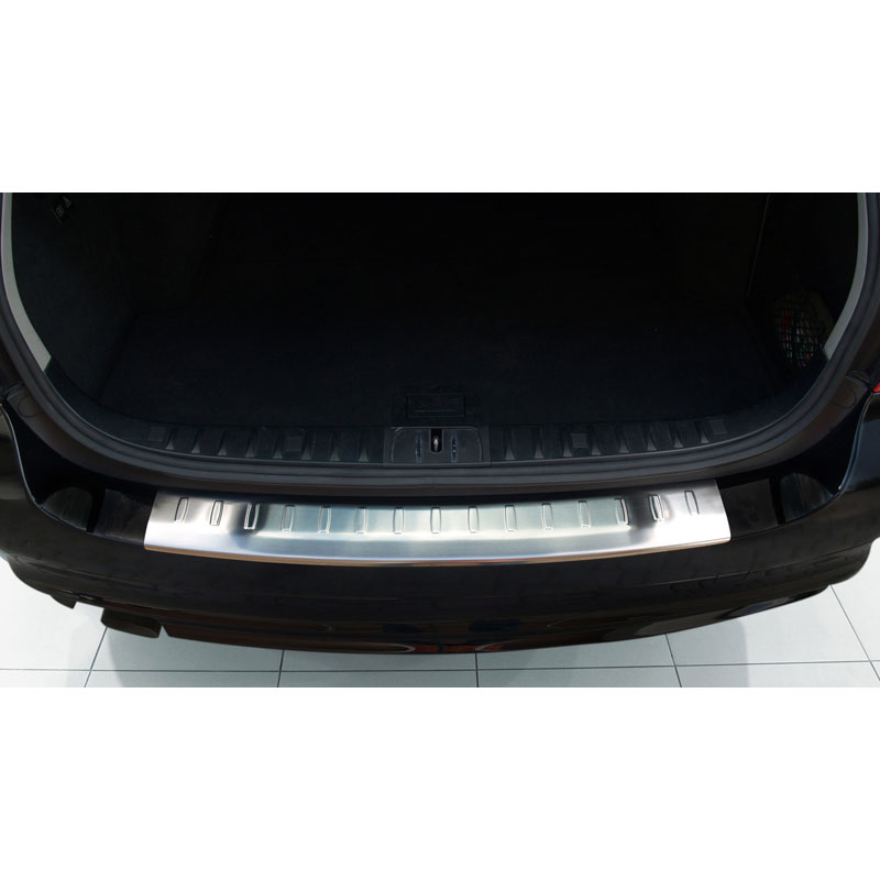 Stainless Steel Rear bumper protector  BMW 3-Series E91 2008-2012 'Ribs'