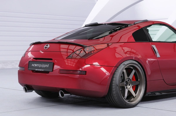 Roof Fins Nissan 350Z (Z33) Coupe – CSR Automotive Racing Fins gloss black