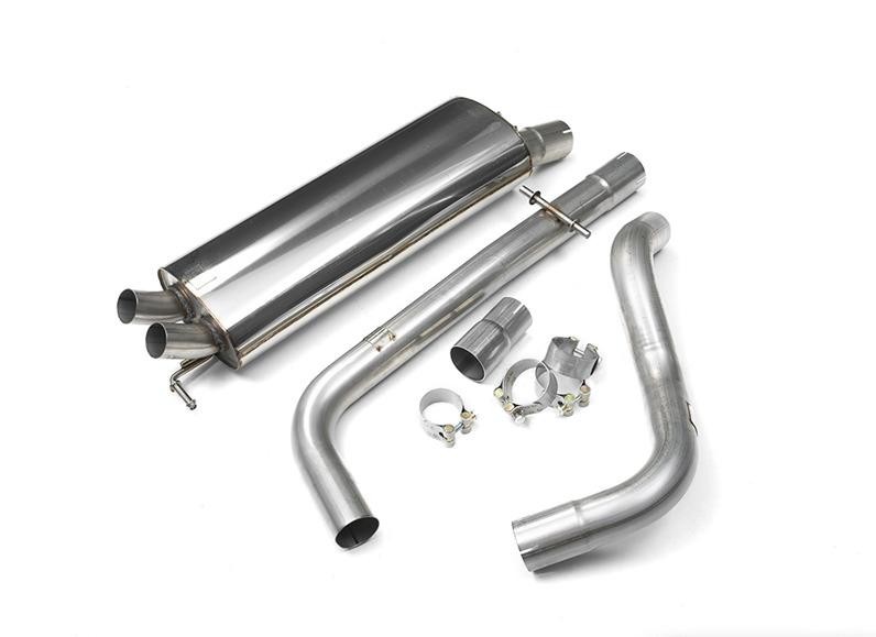 Milltek VW Golf IV 1.9 TDI non-resonated(luider) cat-back systee