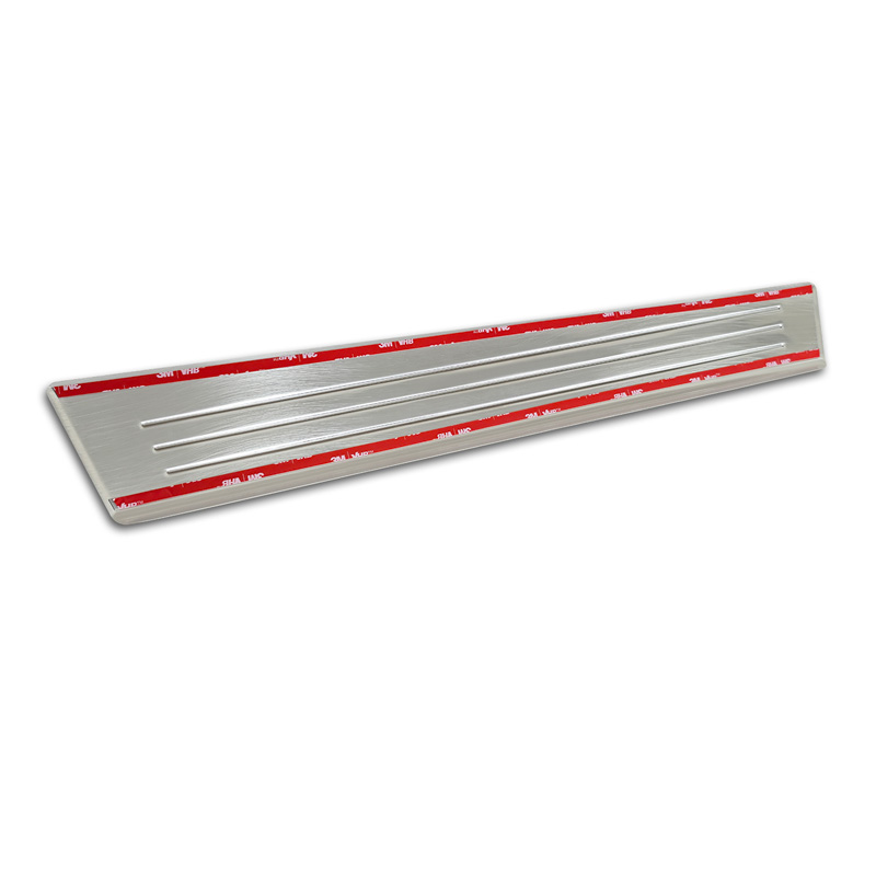 Stainless Steel Door sill protectors  Opel Zafira (C) Tourer 2012-2016 & Facelift 2016-2019 'Lines' - 4-pieces