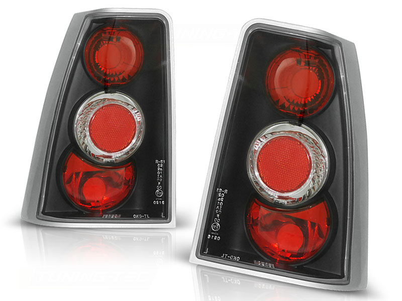 Tail Lights Opel Kadett E Black