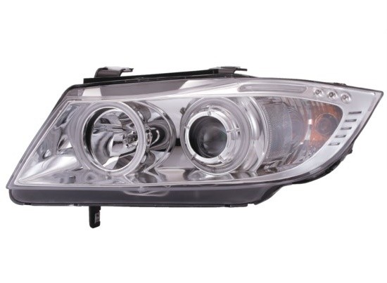 Headlights BMW E90 Angel Eyes CCFL Chrome