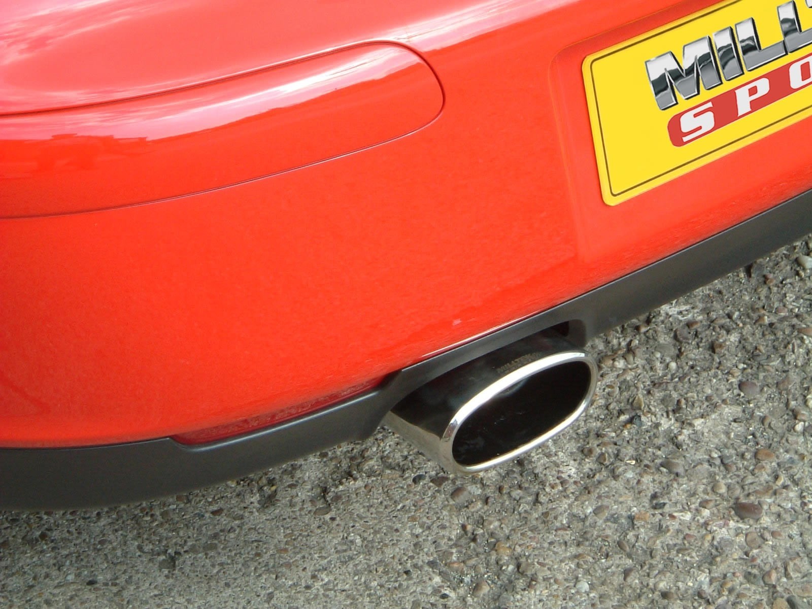 Milltek SEAT Ibiza 6L cat-back systeem non-resonated(luider) met