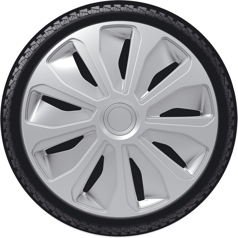 Set wheel covers Platin 15-inch silver