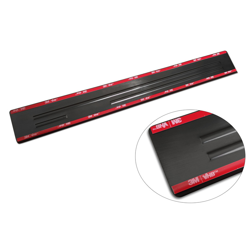 Black Inox door sill protectors  Ford Mondeo V Turnier 2014-2019 & Facelift 2019- 'Hybrid' - 4-pieces