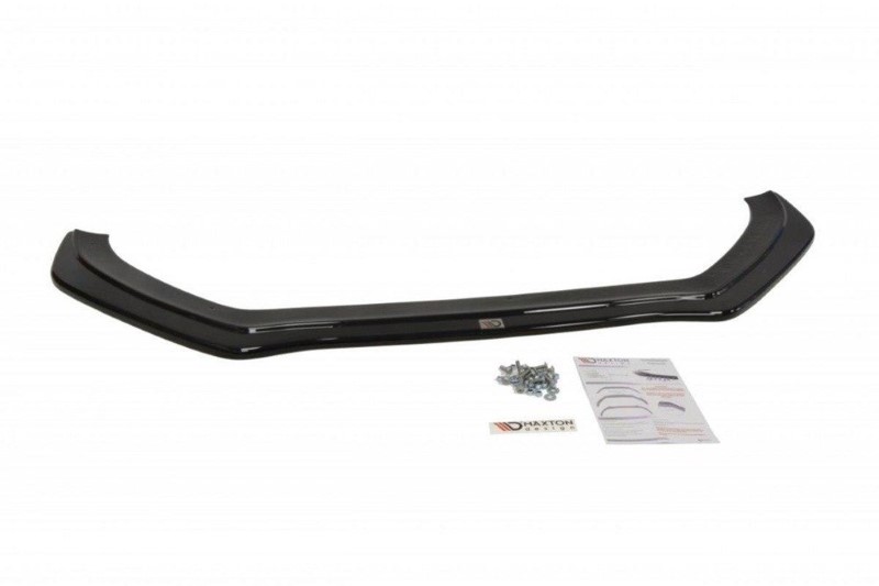 Voorspoiler passend voor Audi S5 / A5 S-Line 8T FL V.2 Glanzend Zwart