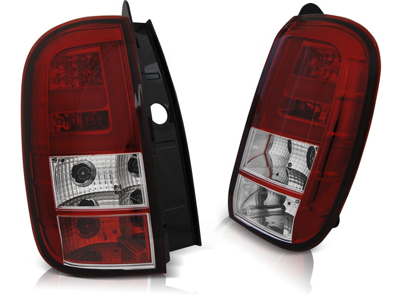 Tail Lights Dacia Duster Tube LED 11- Red/White