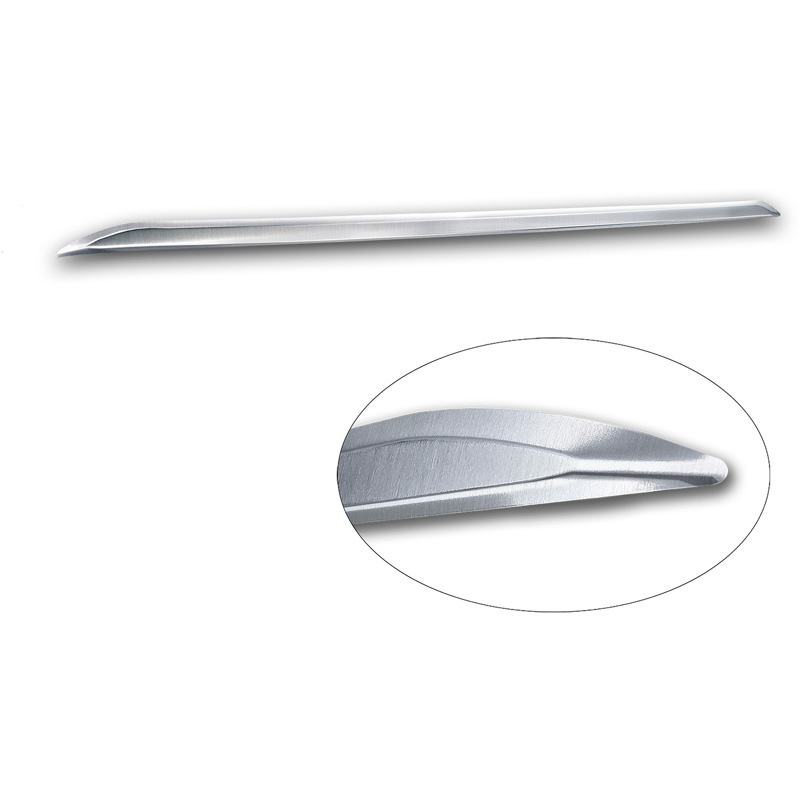 Avisa Brushed Stainless Steel Trunk Tailgate Trim Cover  Mercedes V-Class (W447) 2014-2019, Facelift 2019-2024 & Facelift 2024-