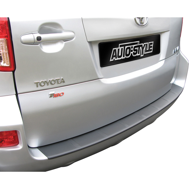 ABS Rear bumper protector  Toyota RAV 4 T180/XT-R 2008-2013 (excl. spare wheel) Black
