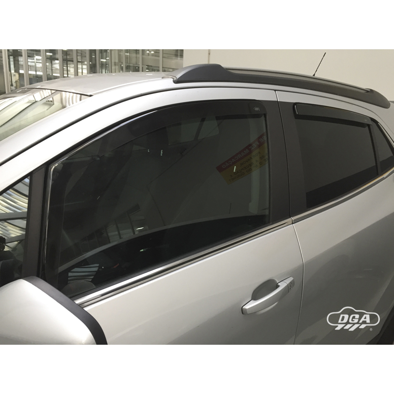 DGA Wind Deflectors Set  Opel Mokka & Mokka X (J13) 2012-2020 (4-pieces)